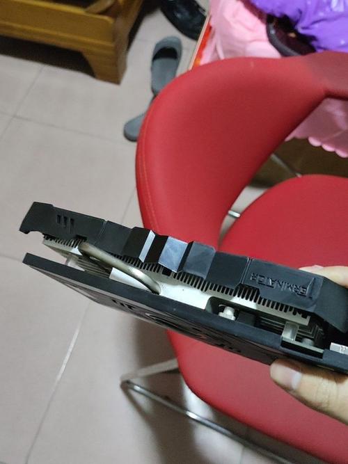 显卡散热风扇特写