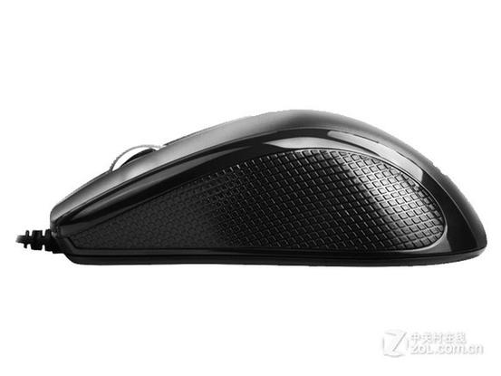 鼠标侧面的防滑纹理细节展示