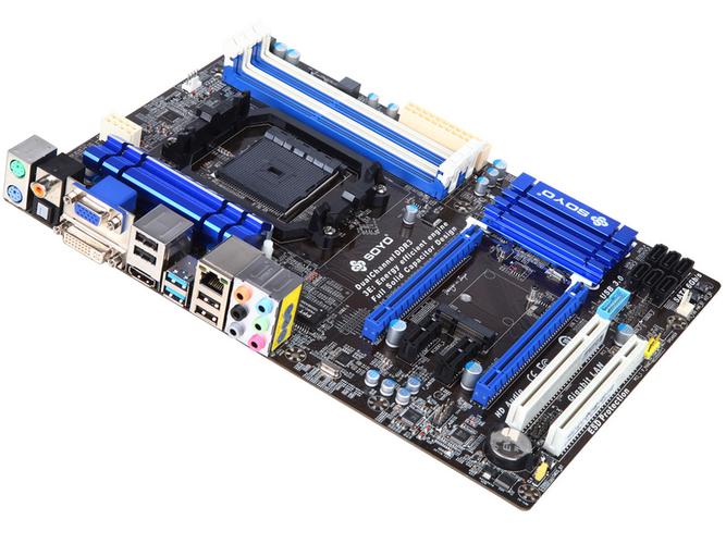 计算机主板近景