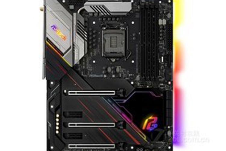 High-end ATX motherboard exterior view