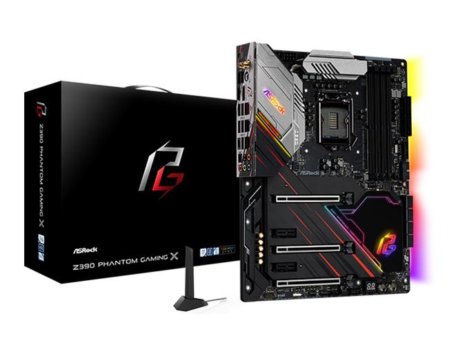 Motherboard chipset and VRM close-up