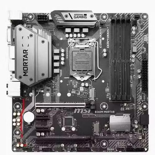 Micro ATX 主板整体布局展示