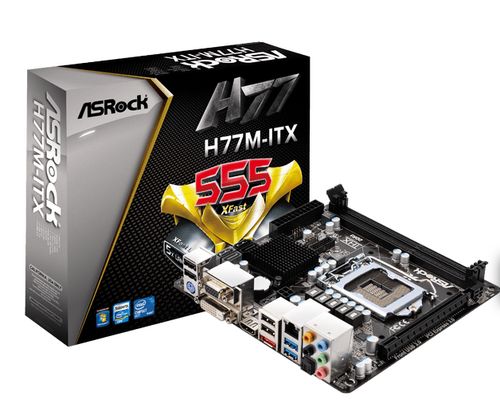 华擎H77M核心规格接口细节