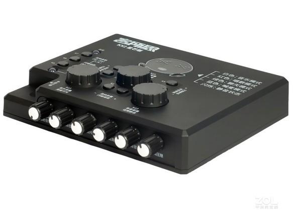 声卡规格参数图表，显示采样率和信噪比