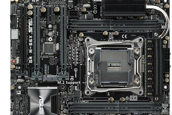华硕X99-M WS评测：紧凑Micro ATX工作站主板，X99平台专业之选