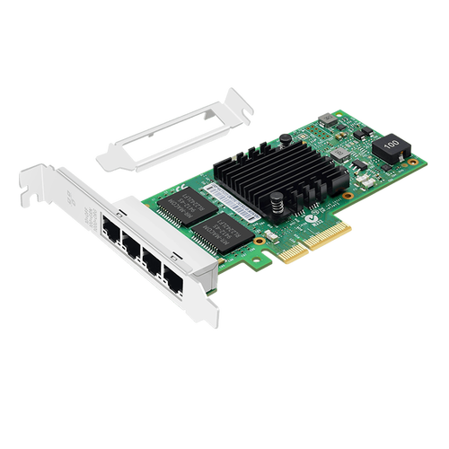 EB-LINK PCIe X4服务器四口千兆网卡评测：Intel 82580芯片加持，软路由与汇聚的强力选择