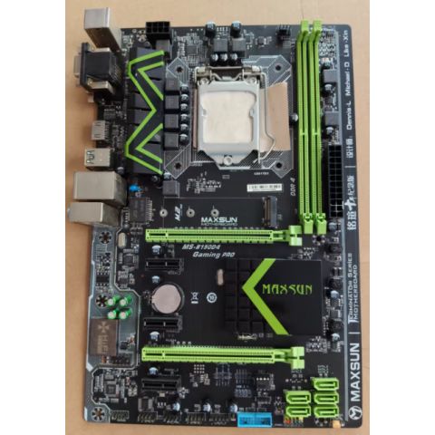 铭瑄 MS-H110ZL 散热与供电特写