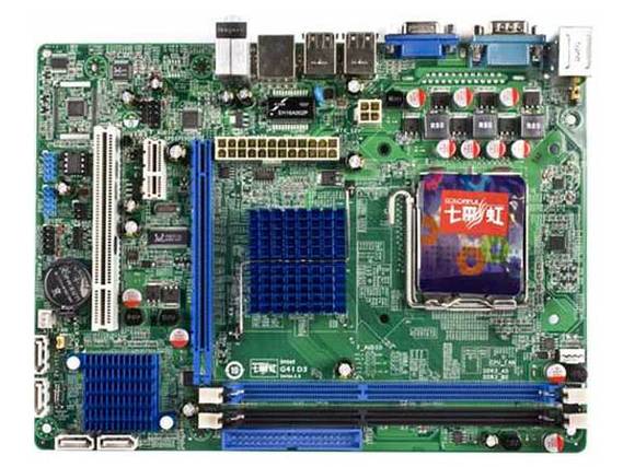 LGA 775 CPU 插槽特写