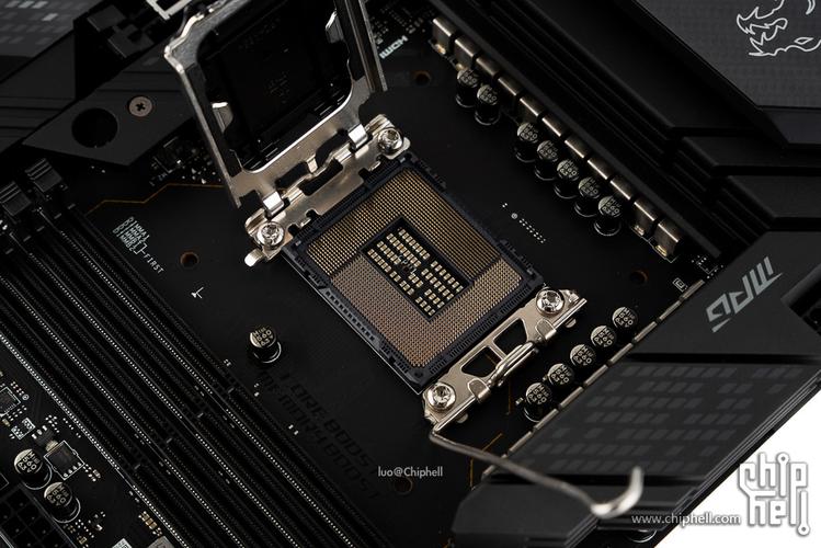 电脑主板特写细节