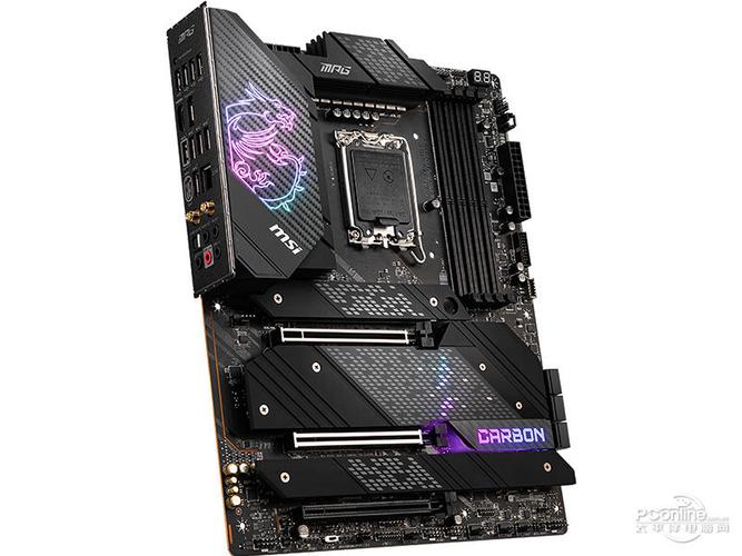 微星 MPG Z690 CARBON WIFI 主板评测：碳纤维美学与强悍供电的完美结合