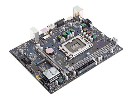 Computer motherboard hardware layout