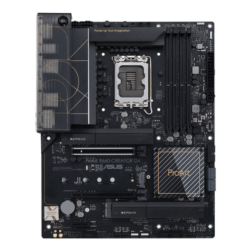 华硕 ProArt B660-CREATOR D4 深度评测：创作者专业主板 简洁高效之选