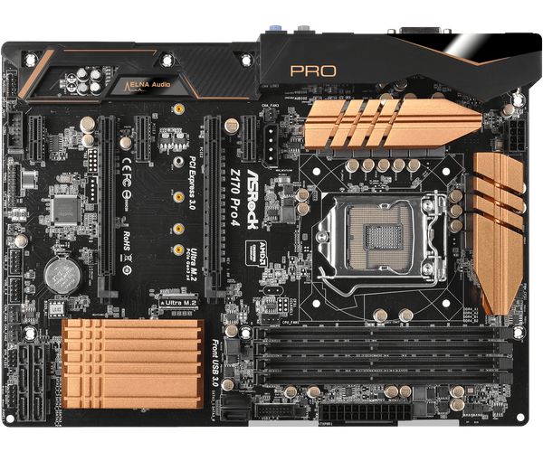 华擎 Z170 Pro4S 主板评测：经典 Z170 平台性价比之选，支持 Skylake 超频利器