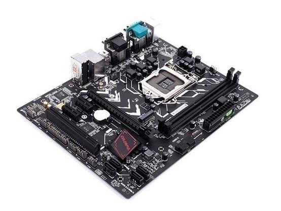 Close up of a computer motherboard