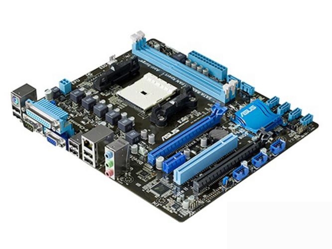 Detailed computer motherboard hardware