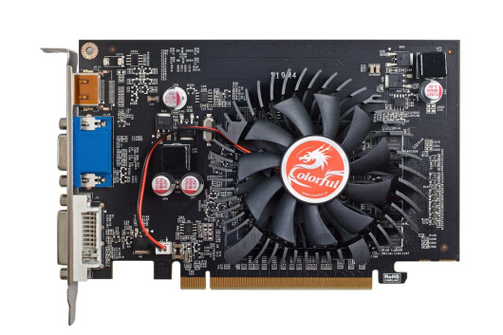 显卡散热风扇示意图