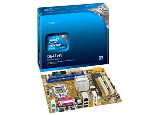 Intel DG41WV 评测：经典 G41 芯片组 uATX 主板 复古办公利器