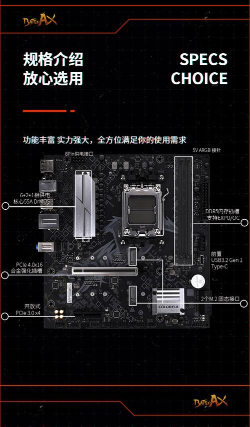 Detailed view of green computer motherboard