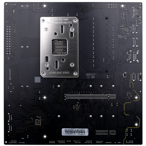Green computer motherboard tilt-shift