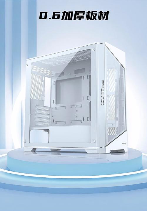 航嘉GX760S堡垒（白）评测：高颜值MATX游戏机箱，RGB与散热兼顾