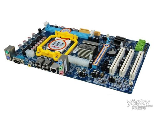 计算机主板功耗散热特写