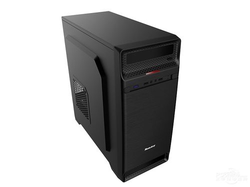 机箱内部视角，展示电源下置和背板