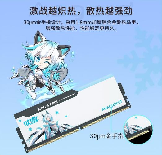 内存条规格标签和芯片细节