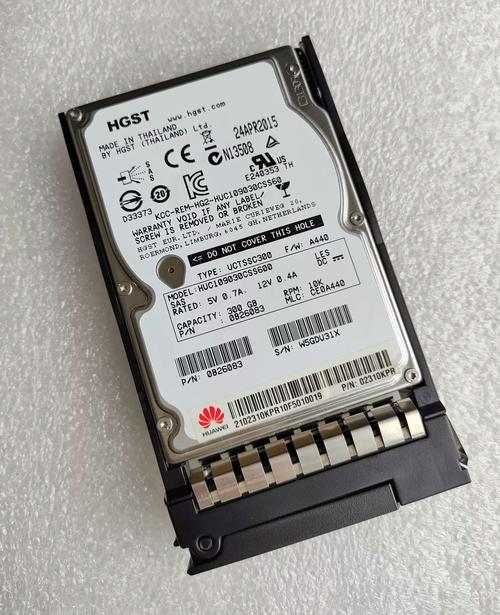 硬盘规格标签特写