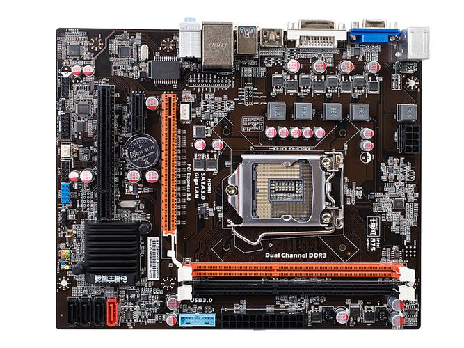 DDR3内存插槽与PCI-E扩展槽