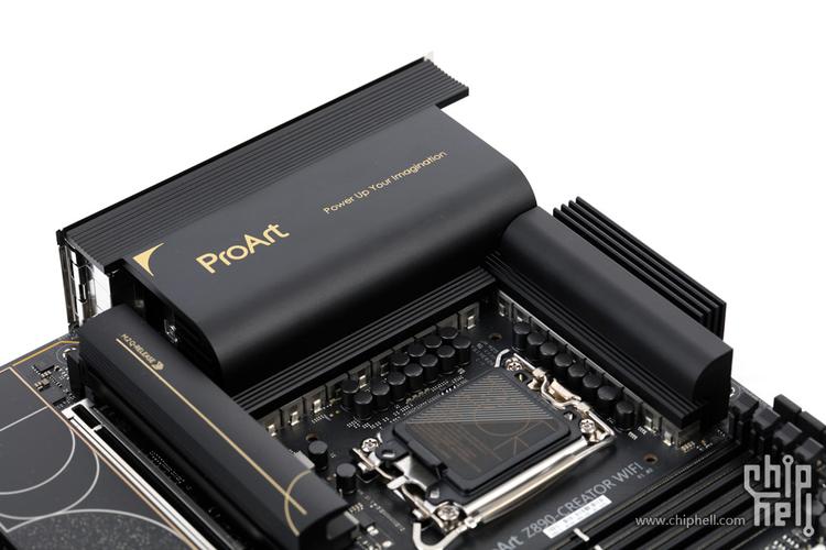 Professional PC build with high-end motherboard