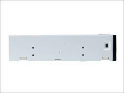 光驱正在进行 DVD 刻录，显示进度条