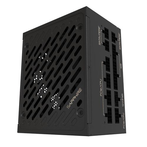 High-end PC power supply internals and connectors