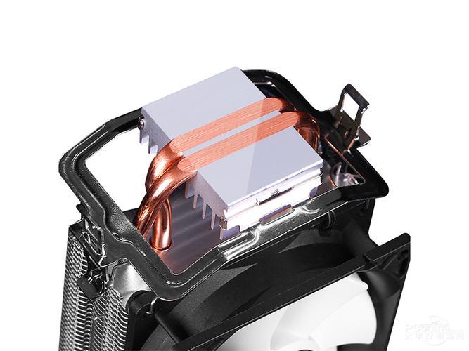 电脑机箱内部风扇安装示意