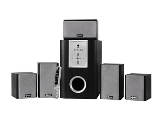 5.1声道音箱系统布局