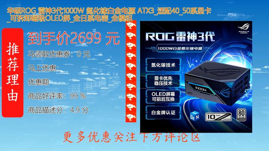 高端PC电源购买与安装场景