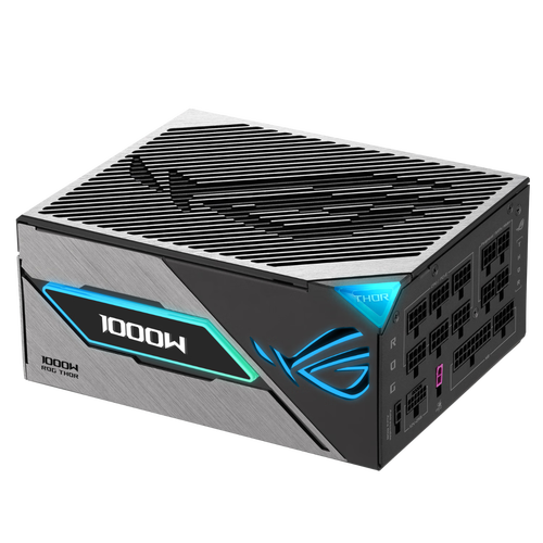 ROG电源RGB灯光与机箱搭配效果