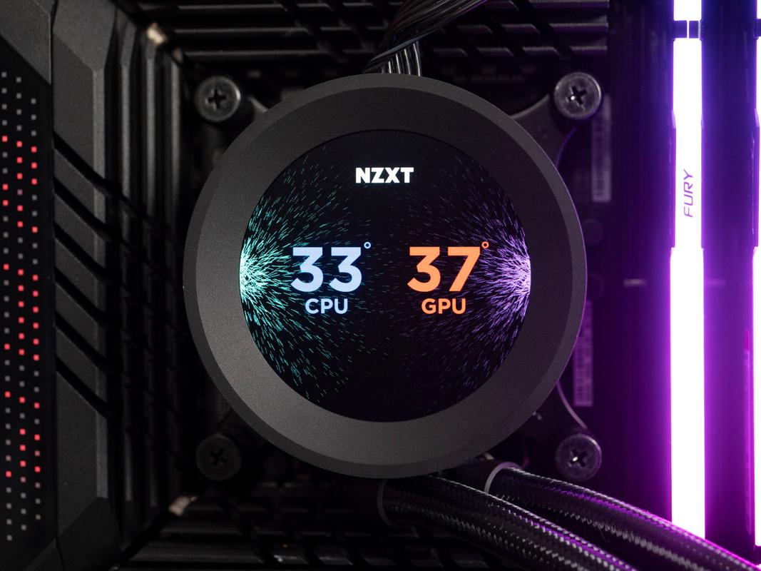 NZXT 海妖精英版RGB 360 2024款 vs 玩嘉星链积木风扇 深度对比