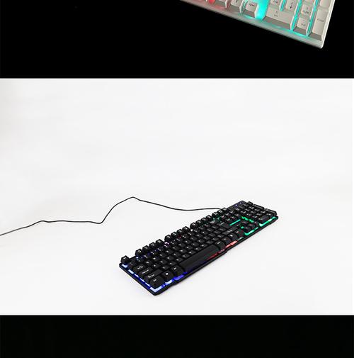 键盘规格展示，突出键位布局和接口