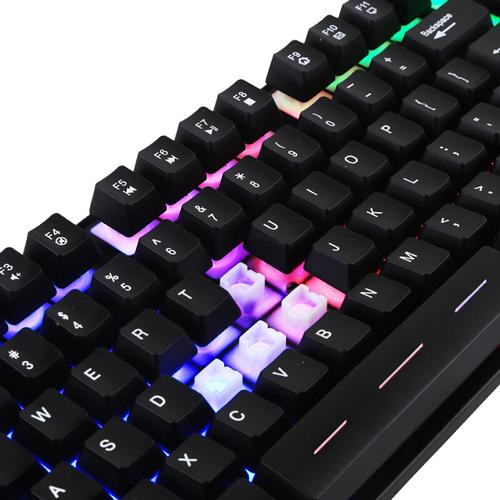 吉选KB860彩虹版有线键盘评测：百元内游戏利器，幻彩背光与多键无冲的性价比之选