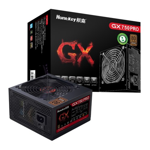 航嘉GX750PRO 750W电源评测：铜牌价位 金牌级稳定供电