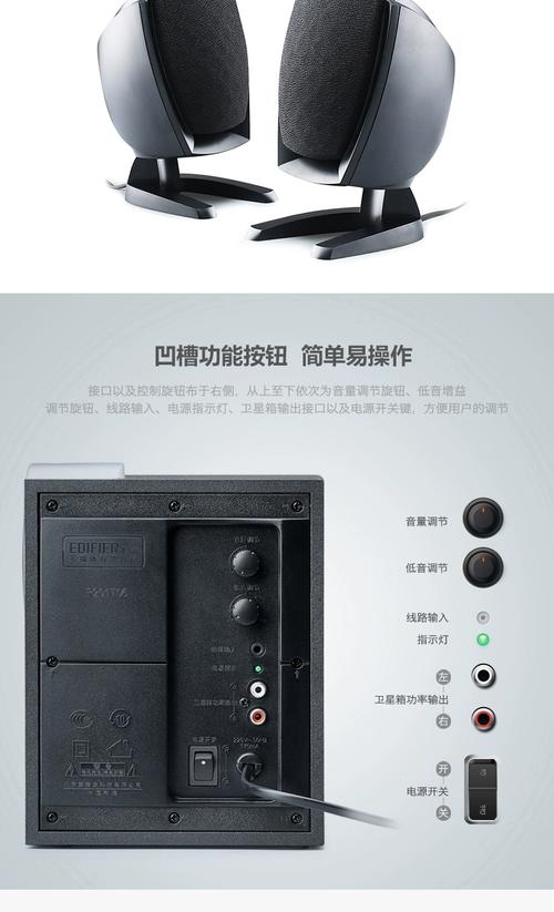 Audio speaker components and specs view