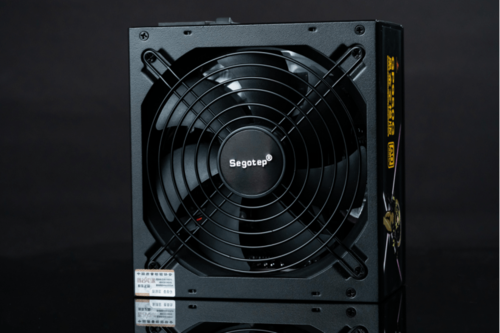 Power supply fan and internal cooling system