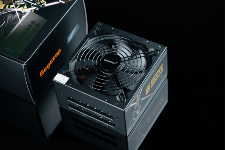 PC power supply unit internal components illustration
