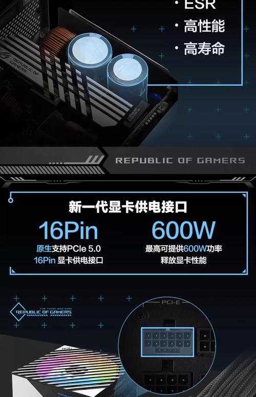白色主题 PC 主机电源安装