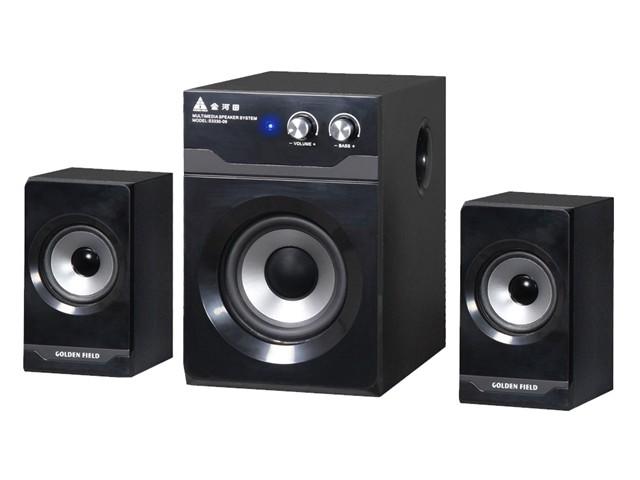 金河田S3330 2.1音箱深度评测：99元入门级木质低音炮性价比之选