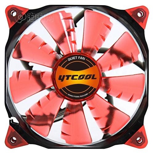 欧立酷月蚀(红)机箱风扇评测：48.63CFM大风量，静音高效散热新选择