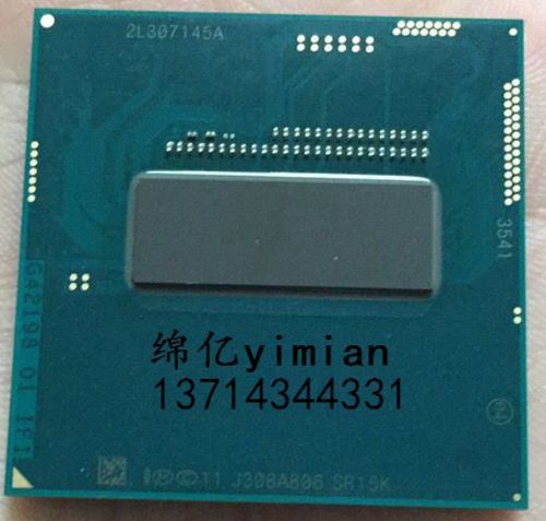 笔记本主板上的CPU插槽，体现PGA封装应用场景