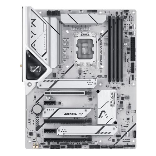 Benchmark software running on a PC monitor