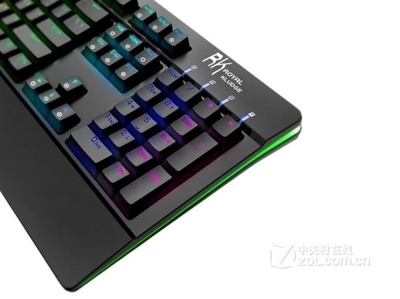 RK PRO104全彩RGB机械键盘评测：炫彩外观与强劲性能的完美结合