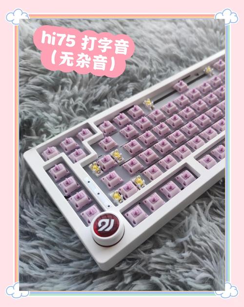 RGB keyboard in use